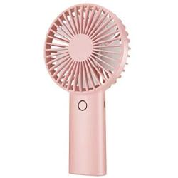 Mini Handheld Fan, Makeup Eyelash Fan with USB Rechargeable Battery, 3 Speed Personal Fan with 6-15 Hours Working Time for Outdoor Activities, Summer Gifts for Men Women