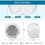 Portable Air Conditioner, Rechargeable Evaporative Mini Air Conditioner with 3 Speeds 7 Colors, Personal Air Cooler Fan for Home, Office and Room Portable Air Conditioner, Rechargeable Evaporative Mini Air Conditioner with 3 Speeds 7 Colors, Personal Air Cooler Fan for Home, Office and Room