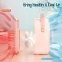 BNT Portable Air Conditioner, Evaporative Air Conditioner Fan, 3 Wind Speeds & 2 Misting Levels, Humidifier, Night Light, Rechargeable Battery, Personal Air Cooler Fan for Home/Office/Outdoor, White BNT Portable Air Conditioner, Evaporative Air Conditioner Fan, 3 Wind Speeds & 2 Misting Levels, Humidifier, Night Light, Rechargeable Battery, Personal Air Cooler Fan for Home/Office/Outdoor, White