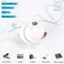 Hioasis Portable Neck Fan,Wearable Personal Mini Fan with 3 Speeds,Battery Operated Rechargeable Fan & Hands-Free 360°Lightweight Fan for Office,Sports and Traveling(White) Hioasis Portable Neck Fan,Wearable Personal Mini Fan with 3 Speeds,Battery Operated Rechargeable Fan & Hands-Free 360°Lightweight Fan for Office,Sports and Traveling(White)