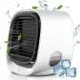 Air Cooler, Evaporative Air Cooler& Portable Air Conditioner/Humidifier, 2021 Mini Air Conditioner Noiselessness with USB Charge, 3 Adjustable Speeds with LED Lighting for Room Home Office (M) Air Cooler, Evaporative Air Cooler& Portable Air Conditioner/Humidifier, 2021 Mini Air Conditioner Noiselessness with USB Charge, 3 Adjustable Speeds with LED Lighting for Room Home Office (M)
