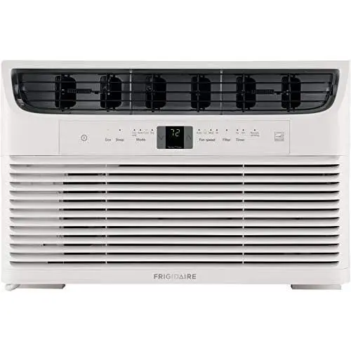 Frigidaire Energy Star 8,000 BTU 115V Window-Mounted Mini Compact Air Conditioner with Full-Function Remote Control, White Frigidaire Energy Star 8,000 BTU 115V Window-Mounted Mini Compact Air Conditioner with Full-Function Remote Control, White