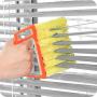 Blind Cleaner Tool, Mini Blind Duster Brush Dust Clean Venetian Blind Brush Window Air Conditioner Duster Dirt Cleaner Tool -2Pcs