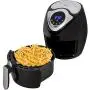 Deco Chef XL 3.7 QT Digital Air Fryer Cooker with 7 Smart Programs, LED Touch Screen, Oil-Less Non-Stick Coated Basket, Timer Counter Top, Healthy Kitchen Safe Frying Station with Cook Book Deco Chef XL 3.7 QT Digital Air Fryer Cooker with 7 Smart Programs, LED Touch Screen, Oil-Less Non-Stick Coated Basket, Timer Counter Top, Healthy Kitchen Safe Frying Station with Cook Book