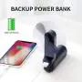 JISULIFE Pocket Handheld Fan, Mini Portable Hand Fan, Battery Operated 14-21 Working hours, USB Rechargeable Foldable Fan, Quiet Personal Fan with Power Bank, Flashlight for Indoor, Outdoor - Blue JISULIFE Pocket Handheld Fan, Mini Portable Hand Fan, Battery Operated 14-21 Working hours, USB Rechargeable Foldable Fan, Quiet Personal Fan with Power Bank, Flashlight for Indoor, Outdoor - Blue