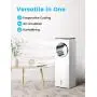 COMFYHOME 2-in-1 Air Cooler, 32'' Swamp Cooler w/ Cooling Function, Bladeless Design, 3 Wind Speeds, 4 Modes, 40°Oscillation, 8H Timer, Remote Control Evaporative Air Cooler for Home Office COMFYHOME 2-in-1 Air Cooler, 32'' Swamp Cooler w/ Cooling Function, Bladeless Design, 3 Wind Speeds, 4 Modes, 40°Oscillation, 8H Timer, Remote Control Evaporative Air Cooler for Home Office