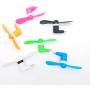 TENKEY 6 Packs USB C Mini Fan USB Tpye C Phone Fan Mini Portable Type-C Mobile Phone Cooling Fan For Samsung Galaxy S8 S8 Plus Google Nexus 5X For Huawei P9 Type C Mini Fan