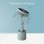QEEK Personal Fan, Handheld Portable Mini Fan with 4000 mA Rechargeable Batteries,LCD Digital Display with 5 Speed Adjustable Setting, Oscillate Charging Base for Office Home Outdoor and Travel (Green) QEEK Personal Fan, Handheld Portable Mini Fan with 4000 mA Rechargeable Batteries,LCD Digital Display with 5 Speed Adjustable Setting, Oscillate Charging Base for Office Home Outdoor and Travel (Green)