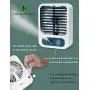 VKTEN Portable Fan, Spray Water Mist Fan, Super Quiet USB Desk Fan 3000mAh Rechargeable Personal Mister Fan with 3 Speeds, 4-15 Working Hours for Office, Travel, Outdoors, Hiking, Camping (White) VKTEN Portable Fan, Spray Water Mist Fan, Super Quiet USB Desk Fan 3000mAh Rechargeable Personal Mister Fan with 3 Speeds, 4-15 Working Hours for Office, Travel, Outdoors, Hiking, Camping (White)