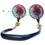 Neck Fan Portable Neckband Fan USB Rechargeable Hand Free Personal Mini Sport Fan with 3 Level Air Flow aromatherapy fan for Sports Travel Outdoor Office Reading Neck Fan Portable Neckband Fan USB Rechargeable Hand Free Personal Mini Sport Fan with 3 Level Air Flow aromatherapy fan for Sports Travel Outdoor Office Reading