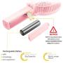 Mini Handheld Fan, EasyAcc Personal Cooling Fan with 2600mAh USB Rechargeable Battery 3-15 Working Hours Battery Fan Folding USB Desk Fan Small Portable Table Fan for Travel Office Room Household