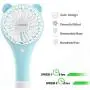 Tonyhoney Mini Handheld Portable Fan Hand Held Personal Fan Rechargeable Battery Operated Powered Cooling Desktop Electric Fan, 2000mAh Battery 2 Modes for Home Office Travel Outdoor (Blue) Tonyhoney Mini Handheld Portable Fan Hand Held Personal Fan Rechargeable Battery Operated Powered Cooling Desktop Electric Fan, 2000mAh Battery 2 Modes for Home Office Travel Outdoor (Blue)