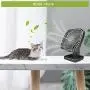 Eleventree Personal Mini Fans,Rechargeable Portable Quiet Fan with timer, Cordless Fan with 4 Speeds Battery for Home Office Bedroom Travel Hiking--Black (4000mAh) Eleventree Personal Mini Fans,Rechargeable Portable Quiet Fan with timer, Cordless Fan with 4 Speeds Battery for Home Office Bedroom Travel Hiking--Black (4000mAh)