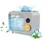 Portable Air Cooler, ZUUKOO Mobile Air Conditioner, Evaporative Cooler, Humidifier, USB Rechargeble Desk Fan With 5 Adjustable Speeds,300ml Water Tank, LED Night Light for Home,Office,Dorm,Camping