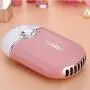 FlyItem USB Mini Portable Fans Rechargeable Electric Bladeless Handheld Air Conditioning Cooling Refrigeration Fan For Eyelash (Pink) FlyItem USB Mini Portable Fans Rechargeable Electric Bladeless Handheld Air Conditioning Cooling Refrigeration Fan For Eyelash (Pink)