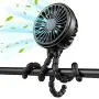Mini Portable Fan, 2021 GUSGU Stroller Fan with Flexible Tripod, 3 Speed Cooling Desk Fan with Rechargeable Battery Operated,Small Fan for Bedroom, Outdoor, Camping, ect. Mini Portable Fan, 2021 GUSGU Stroller Fan with Flexible Tripod, 3 Speed Cooling Desk Fan with Rechargeable Battery Operated,Small Fan for Bedroom, Outdoor, Camping, ect.