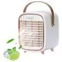Portable Air Conditioner Fan, Rechargeable Personal Air Cooler with Handle, Cordless Evaporative Cooler, 3 Wind Speeds Mini Air Conditioner, USB Desk Fan Perfect for Home Office Small Room Portable Air Conditioner Fan, Rechargeable Personal Air Cooler with Handle, Cordless Evaporative Cooler, 3 Wind Speeds Mini Air Conditioner, USB Desk Fan Perfect for Home Office Small Room