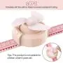Dadanism Personal Mini Fan Portable Watch Fan USB Rechargeable Small Fan Wear on Wrist Adjustable Silicone Band with Ruler Handheld Cute Cooling Fan for Outdoor Activities - Pink Dadanism Personal Mini Fan Portable Watch Fan USB Rechargeable Small Fan Wear on Wrist Adjustable Silicone Band with Ruler Handheld Cute Cooling Fan for Outdoor Activities - Pink