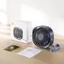 SmartDevil Small Personal USB Desk Fan,3 Speeds Portable Desktop Table Cooling Fan Powered by USB,Strong Wind,Quiet Operation,for Home Office Car Outdoor Travel (Navy Blue) SmartDevil Small Personal USB Desk Fan,3 Speeds Portable Desktop Table Cooling Fan Powered by USB,Strong Wind,Quiet Operation,for Home Office Car Outdoor Travel (Navy Blue)