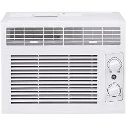 GE AHV05LZ Window Air Conditioner with 5050 BTU Cooling Capacity, 115 Volts in White OPEN BOX