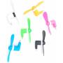 TENKEY 6 Packs USB C Mini Fan USB Tpye C Phone Fan Mini Portable Type-C Mobile Phone Cooling Fan For Samsung Galaxy S8 S8 Plus Google Nexus 5X For Huawei P9 Type C Mini Fan