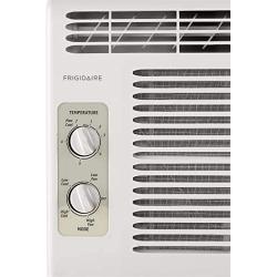 FRIGIDAIRE 5,000 BTU 115V Window-Mounted Mini-Compact Air Conditioner with Mechanical Controls, White