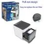 mini air conditioner,silent USB powered, three-speed variable speed,Personal Air Conditioner,suitable office desktop,Small fan in bedroom at night with built-in LED light, quiet