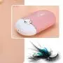 FlyItem USB Mini Portable Fans Rechargeable Electric Bladeless Handheld Air Conditioning Cooling Refrigeration Fan For Eyelash (Pink) FlyItem USB Mini Portable Fans Rechargeable Electric Bladeless Handheld Air Conditioning Cooling Refrigeration Fan For Eyelash (Pink)