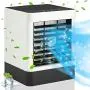 QIUJIN Portable Air Conditioner Fan, Humidifier Cooler Personal Small Mini Desk Fan Evaporative Air Cooler with Misting Cooling for Home Bedroom Office Outdoor QIUJIN Portable Air Conditioner Fan, Humidifier Cooler Personal Small Mini Desk Fan Evaporative Air Cooler with Misting Cooling for Home Bedroom Office Outdoor