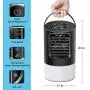 Portable Air Conditioner Fan, KUUOTE Mini Evaporative Cooler, Personal Space Air Cooler Quiet Desk Fan Humidifier Misting Fan for Small Room Bedroom Home Office (Cylinder-Black) Portable Air Conditioner Fan, KUUOTE Mini Evaporative Cooler, Personal Space Air Cooler Quiet Desk Fan Humidifier Misting Fan for Small Room Bedroom Home Office (Cylinder-Black)