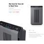 Winix 5300-2 Air Purifier with True HEPA, PlasmaWave and Odor Reducing Carbon Filter,Gray