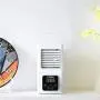 H YANKA Personal Air Cooler Fan On Desk, .Mini Portable cooler conditioner ,Desktop Air Conditioner Fan with 3 Wind Speeds,Humidifier,No water leakage,Smart touch buttons, for Office,dormitory,bed room H YANKA Personal Air Cooler Fan On Desk, .Mini Portable cooler conditioner ,Desktop Air Conditioner Fan with 3 Wind Speeds,Humidifier,No water leakage,Smart touch buttons, for Office,dormitory,bed room