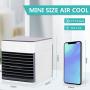 Portable Air Conditioner Fan, AnBnCn Personal Quiet USB Air Cooler with 3 Speed, Personal Air Conditioner with LED Light for Small Office and Room/Dorm/Bedroom