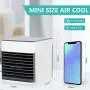 Portable Air Conditioner Fan, AnBnCn Personal Quiet USB Air Cooler with 3 Speed, Personal Air Conditioner with LED Light for Small Office and Room/Dorm/Bedroom Portable Air Conditioner Fan, AnBnCn Personal Quiet USB Air Cooler with 3 Speed, Personal Air Conditioner with LED Light for Small Office and Room/Dorm/Bedroom