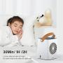 Portable Air Conditioner Fan, Evaporative Air Cooler, Fast Cooling, Built in 3000mAh Battery, USB Rechargeable, with Timer, Quiet, 3 Speeds, Air Filter, for Home, Office and Room