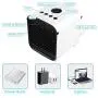 Air Cooler, 5-in-1 Portable Air Conditioner with LED Light and Purifier, Mini Personal Evaporative Cooler for Home & Office Desk Outdoors Travel Air Cooler, 5-in-1 Portable Air Conditioner with LED Light and Purifier, Mini Personal Evaporative Cooler for Home & Office Desk Outdoors Travel
