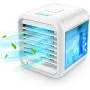 Personal Air Conditioner, Portable Air Conditioners with Icebox, Mini Air Conditioner with 3 Speeds, Table Fan for Room & Office, Air Humidifier, Air Cooler with USB Cable, Quiet, 7-Color Night Light Personal Air Conditioner, Portable Air Conditioners with Icebox, Mini Air Conditioner with 3 Speeds, Table Fan for Room & Office, Air Humidifier, Air Cooler with USB Cable, Quiet, 7-Color Night Light