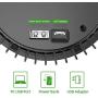 iLaif USB Small Desk Fan 6 Inch Portable Fan 3 Speed Strong Airflow Quiet Operation 360° Rotate Mini Personal Small Table Fan for Bedroom, Home, Office