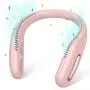 MILPROX F4 Portable Neck Fan,Rechargeable Hands Free Bladeless Personal Mini Fans,3 Speeds 70 Air Outlet, Adjustment Wearable Personal Cooling Fan for Traveling,Sports, Office - Pink MILPROX F4 Portable Neck Fan,Rechargeable Hands Free Bladeless Personal Mini Fans,3 Speeds 70 Air Outlet, Adjustment Wearable Personal Cooling Fan for Traveling,Sports, Office - Pink