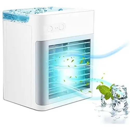 Portable Air Conditioner,Quiet Personal Air Conditioner Fan,3-Speeds Air Cooler Mini Air Conditioner Fan Desktop Cooling Fan for Office and Home Portable Air Conditioner,Quiet Personal Air Conditioner Fan,3-Speeds Air Cooler Mini Air Conditioner Fan Desktop Cooling Fan for Office and Home