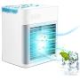 Portable Air Conditioner,Quiet Personal Air Conditioner Fan,3-Speeds Air Cooler Mini Air Conditioner Fan Desktop Cooling Fan for Office and Home