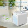 Portable Air Conditioner, Personal Evaporative Cooler Air Conditioner Fan, Cordless&Rechargeable Personal Air Cooler for Room and Office