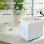 Portable Air Conditioner, Personal Evaporative Cooler Air Conditioner Fan, Cordless&Rechargeable Personal Air Cooler for Room and Office Portable Air Conditioner, Personal Evaporative Cooler Air Conditioner Fan, Cordless&Rechargeable Personal Air Cooler for Room and Office
