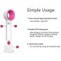 Fantexy Portable USB Rechargeable Creative Mini Fan, Eyelash Fan Dryer Bladeless Handheld Fan for Eyelash Extension, Small Air Conditioning Blower Fan for Eyelash Extension(White) Fantexy Portable USB Rechargeable Creative Mini Fan, Eyelash Fan Dryer Bladeless Handheld Fan for Eyelash Extension, Small Air Conditioning Blower Fan for Eyelash Extension(White)