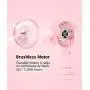 HonHey Handheld Fan Portable,Mini Hand Held Fan with USB Rechargeable Battery,3 Speed Personal Desk Table Fan with Base,8-12 Hours Operated Small Makeup Eyelash Fan for Women Girls Kids Outdoor HonHey Handheld Fan Portable,Mini Hand Held Fan with USB Rechargeable Battery,3 Speed Personal Desk Table Fan with Base,8-12 Hours Operated Small Makeup Eyelash Fan for Women Girls Kids Outdoor