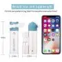 KOODER Handheld Fan, Mini Fan,Portable Misting Fan, USB Rechargeable Fan. 1200mAh Battery Operated for 6 Hrs Continuous Work. (Blue) KOODER Handheld Fan, Mini Fan,Portable Misting Fan, USB Rechargeable Fan. 1200mAh Battery Operated for 6 Hrs Continuous Work. (Blue)