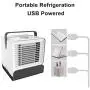Air Cooler, Evaporative Air Cooler& Portable Air Conditioner/Humidifier Mini-negative Ion USB Air Conditioning Fan, Desktop Cooler Office Refrigeration Strong, Low Noise Design with Night Light 2021 Air Cooler, Evaporative Air Cooler& Portable Air Conditioner/Humidifier Mini-negative Ion USB Air Conditioning Fan, Desktop Cooler Office Refrigeration Strong, Low Noise Design with Night Light 2021