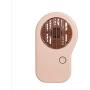 Ageqi Personal Neck Fan, Battery Operated Small Portable Fan Mini Personal Handheld USB Fan for Outdoor, Room, Camping, Office, Travel (Pink)