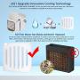 Portable Air Conditioner,Personal Air Cooler, 3-in-1 Evaporative with 3 Speeds,Ice Packs,2500 mAh Battery