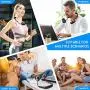 Neck Fan Personal Portable Fan USB Fan Mini Rechargeable Small Fan Neckband Fan Hands Free Wearable Sport Fan